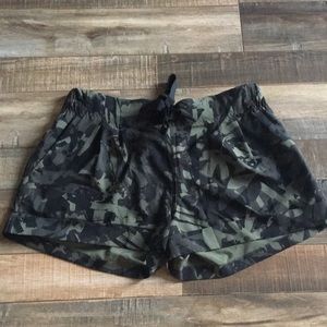 Lululemon Camo Shorts